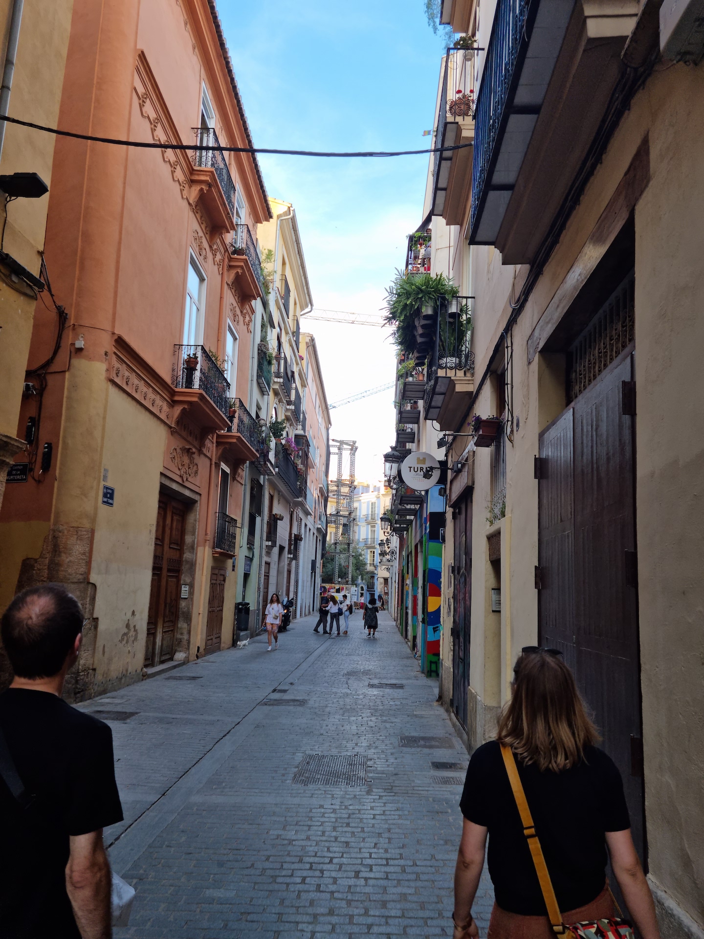 "Après une journée de conférences, une promenade à Valencia !"