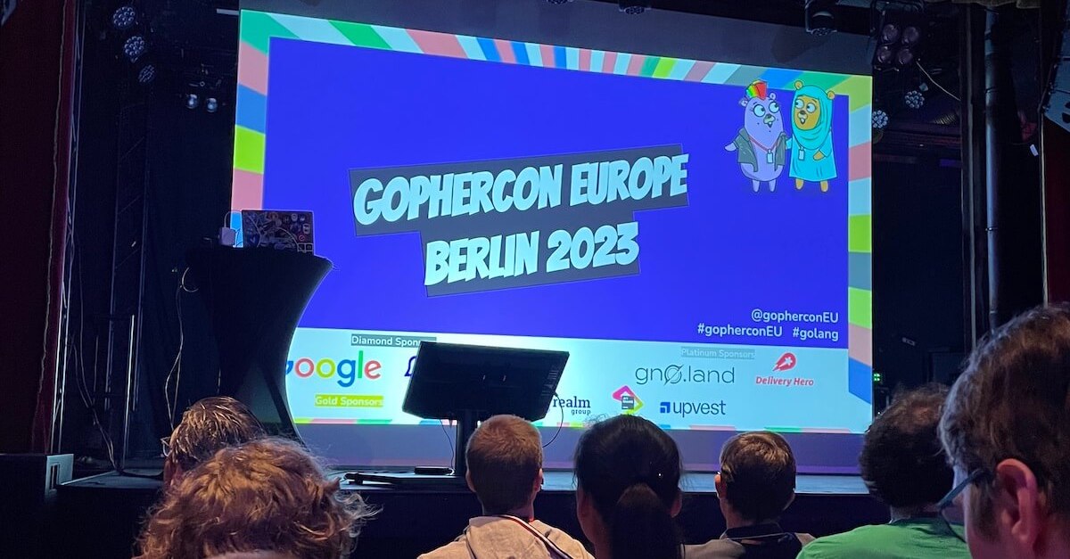 Bedrock à la GopherCon EU (2023)