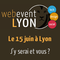 Bannière du Web Event Lyon