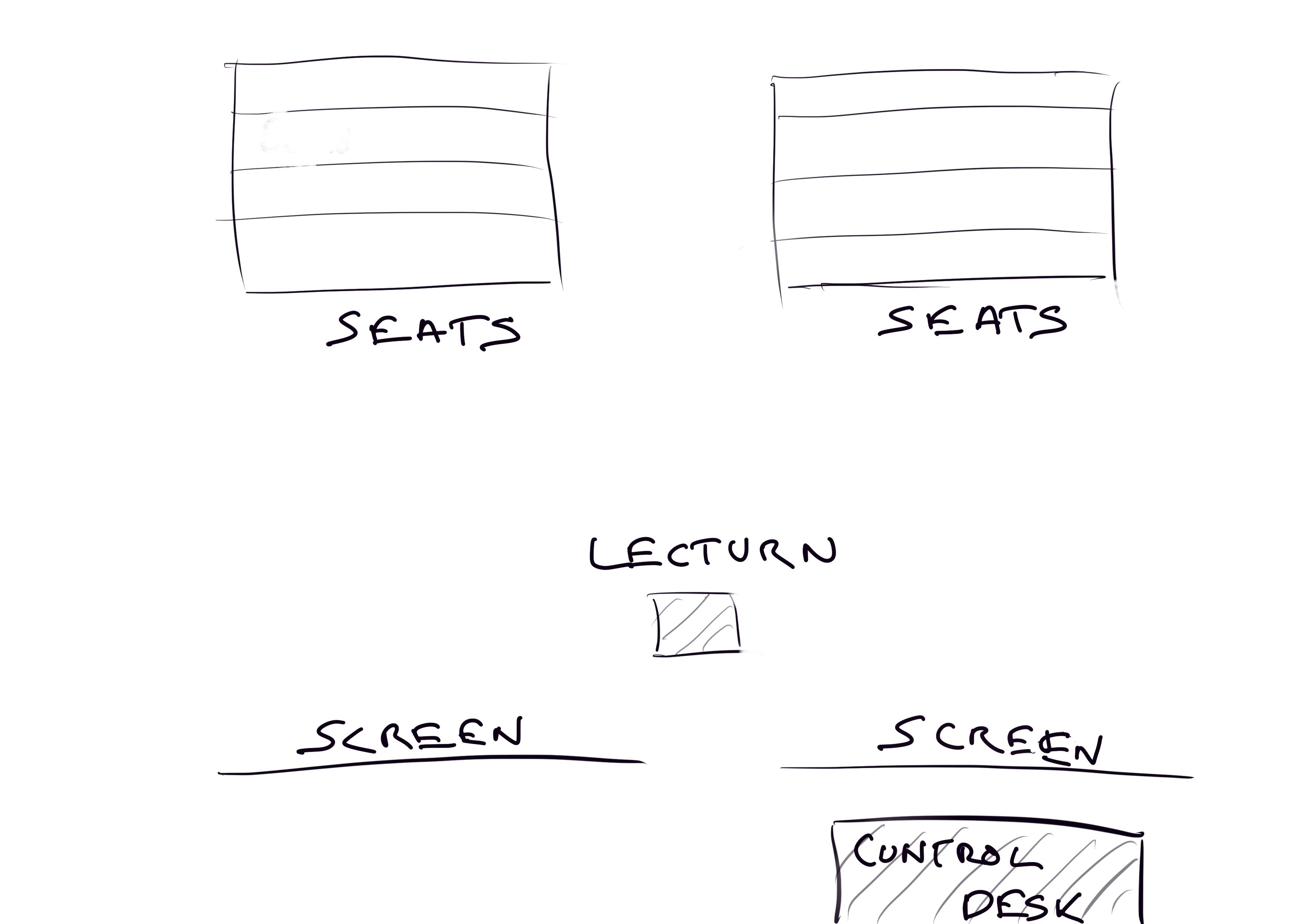 Auditorium plan